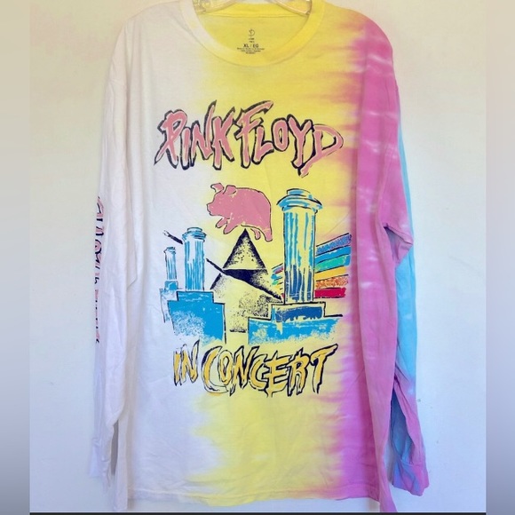 Pink Floyd Animals 77 Tour Split Dye T shirt - Picture 1 of 4